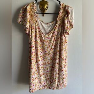 Torrid Multicolor Floral Blouse
